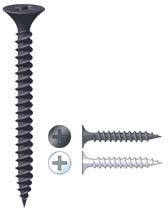 twin threaded drywall screws